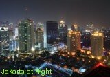 Jakarta at night